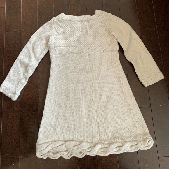 Hanna Andersson Rare Youth Knit Dress ๐บ Size 120 (6-8 yrs old) - Picture 7 of 10